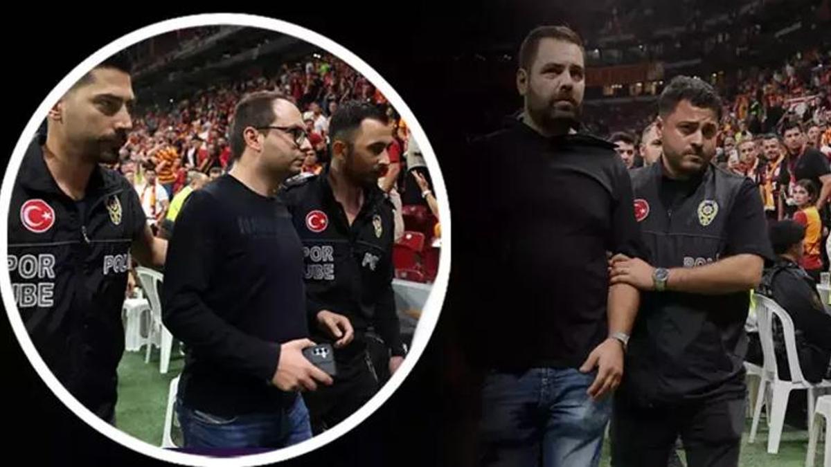 PAOK taraftarlarından provokasyon! Stadyumdan çıkarıldı