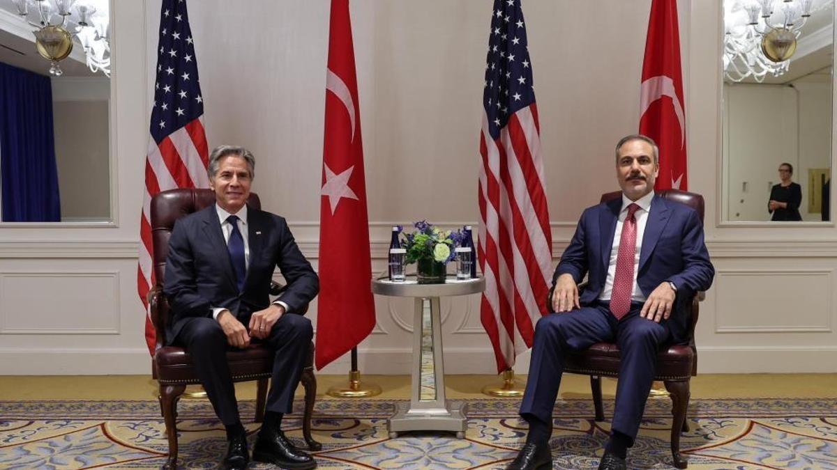 Dışişleri Bakanı Fidan, ABD Dışişleri Bakanı Blinken ile görüştü