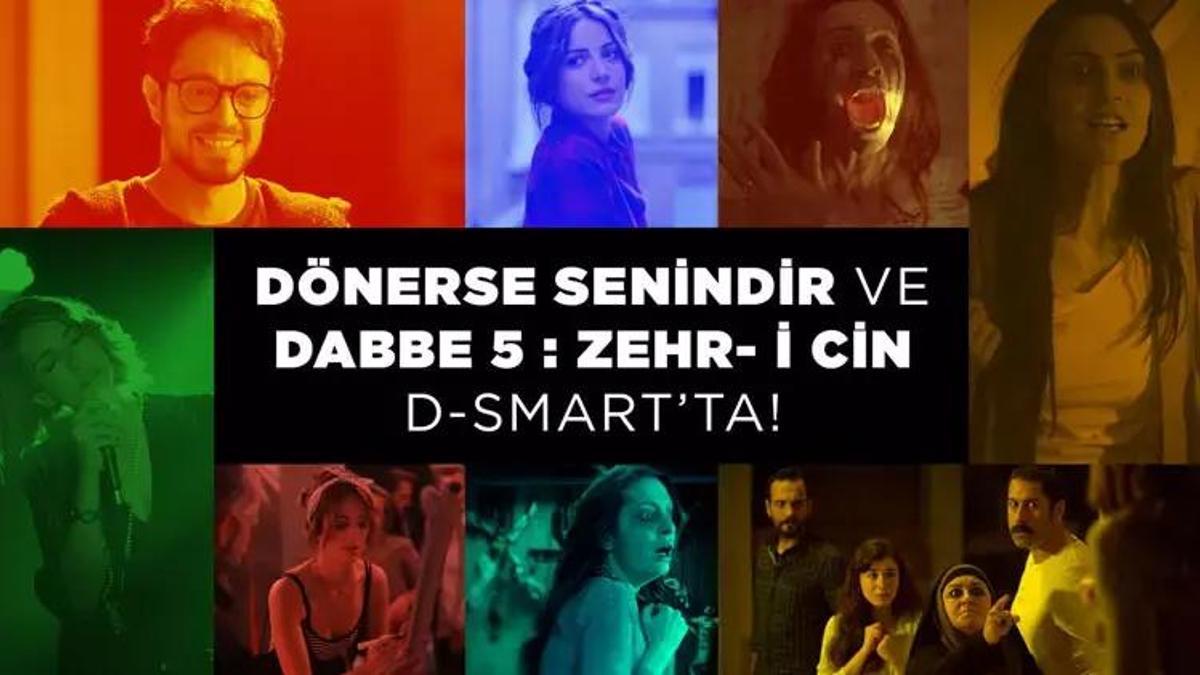 Komedi ve korku filmisevenler D-Smart'ta
