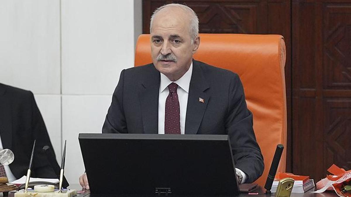 Meclis'te yeni dönem! Numan Kurtulmuş: İsrail'in hedeflerinden biri de Türkiye