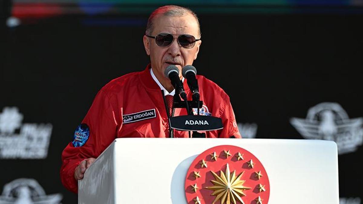 Cumhurbaşkanı Erdoğan TEKNOFEST Adana'da: Bize silah satmayanlara ihracat yapıyoruz