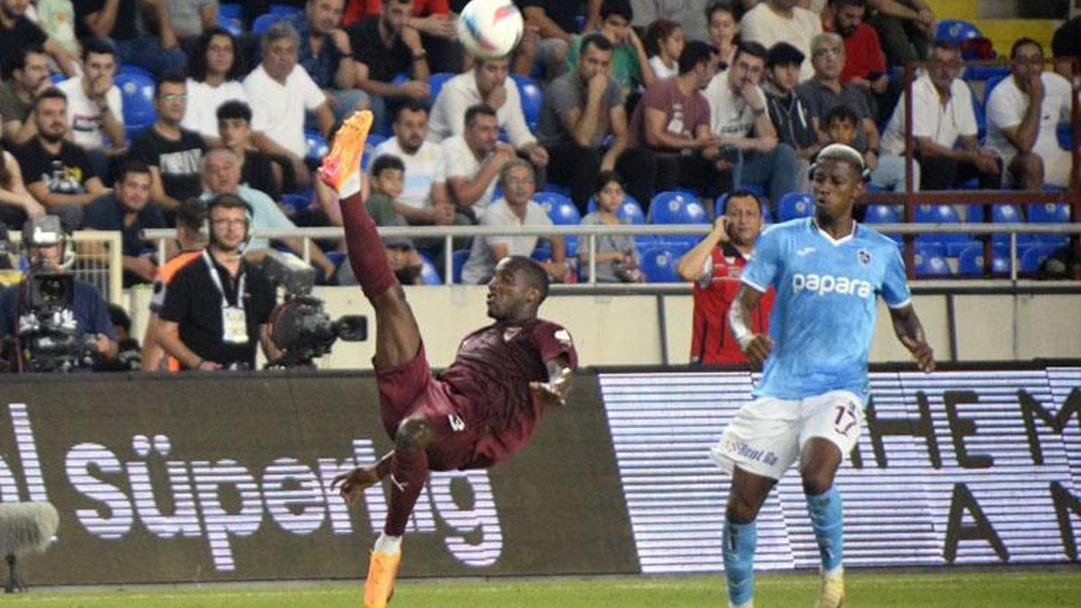 Hatayspor Trabzonspor maçında puanlar paylaşıldı
