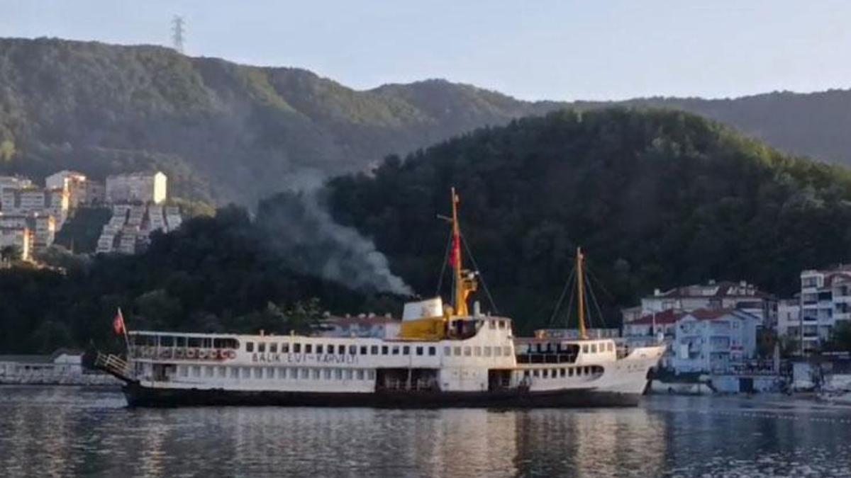 Amasra'da restoran vapurdakiler korku dolu anlar yaşadı!