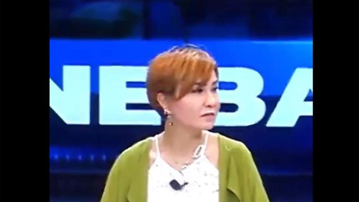 Depreme canlı yayında yakalandı