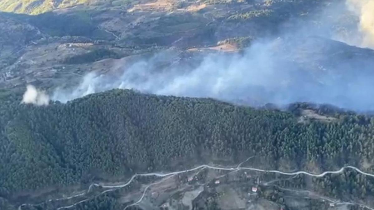 Muğla'da orman yangı! İki mahallede 85 hane boşaltıldı