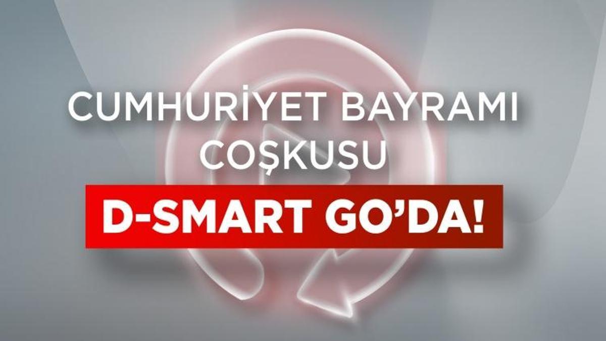 Cumhuriyet aşkına! D-Smart Go'dan 29 Ekim'e özel kampanya!