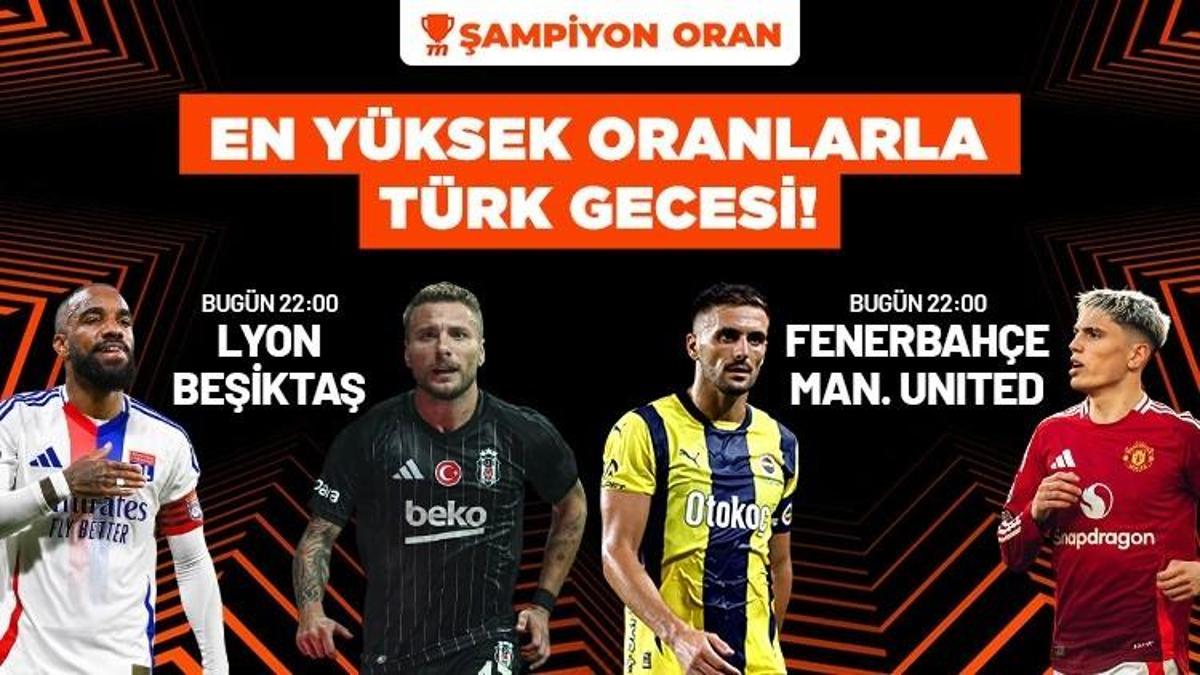 Avrupa’da “Türk Gecesi”! Dev karşılaşmalar Türkiye’nin En Yüksek Oranları ile Misli’de!