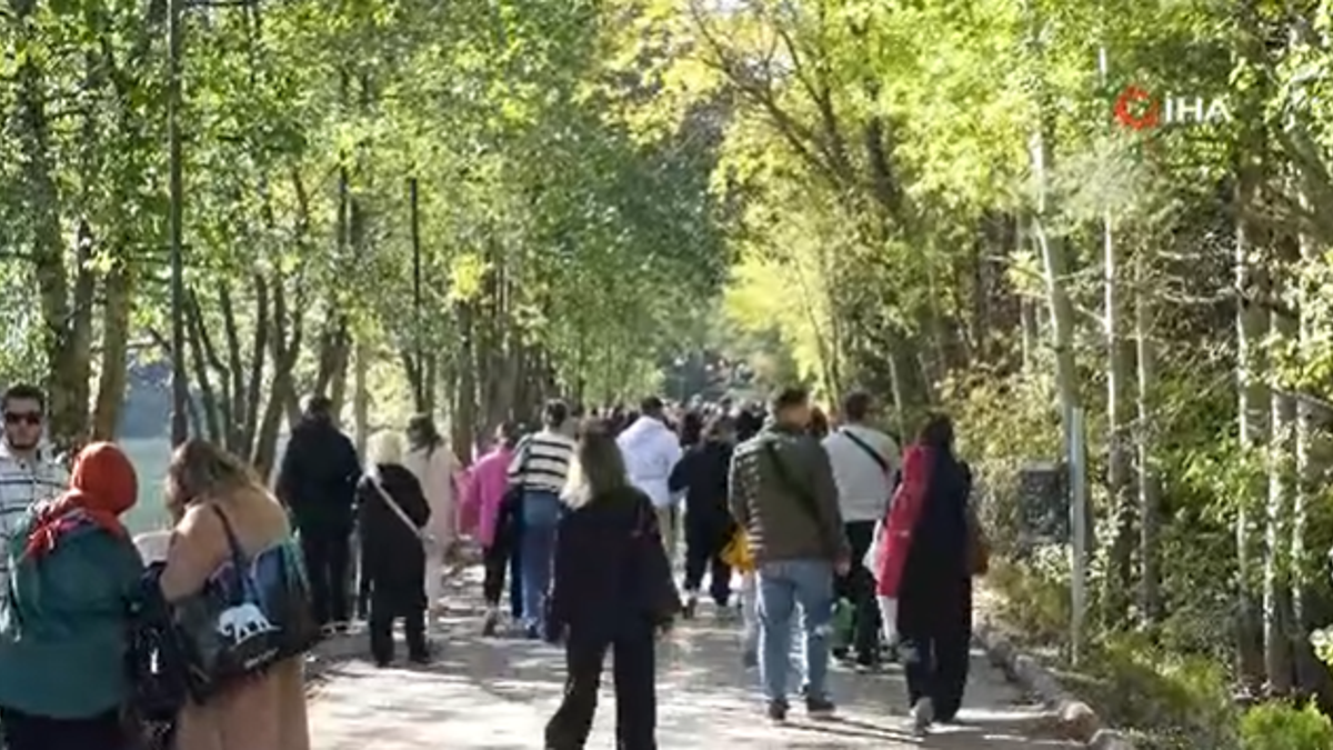 Gölcük Tabiat Parkı vatandaşların akınına uğradı