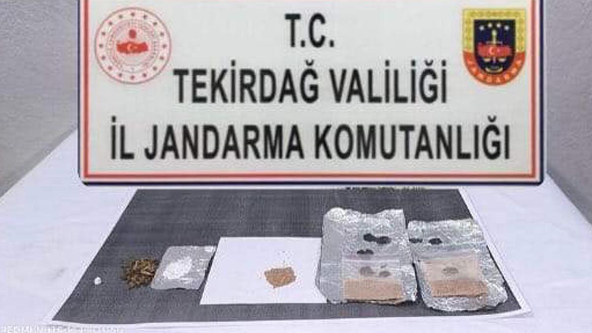 Tekirdağ'da uyuşturucu operasyonlarında 8 gözaltı