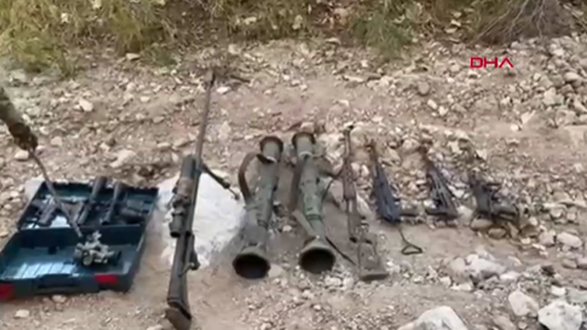 Pençe-Kilit operasyonunda çok sayıda mühimmat ele geçirildi!
