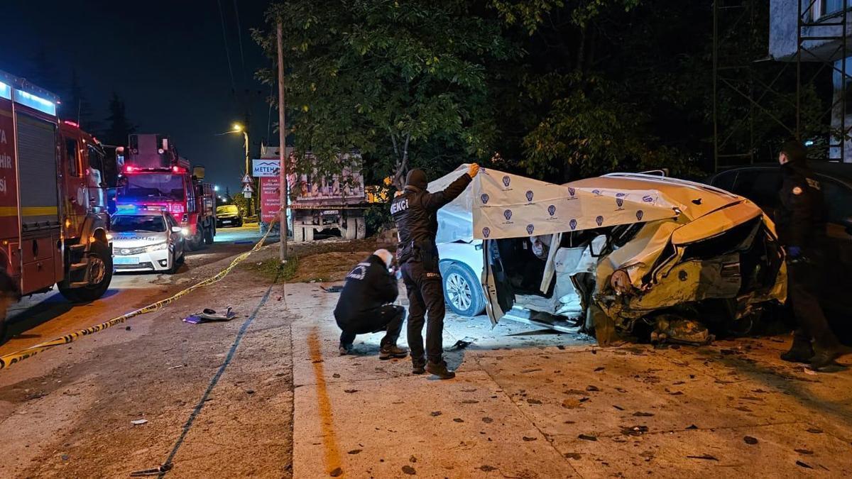 Sapanca'da ambulansın da karıştığı zincirleme kaza: 1 ölü, 3 sağlık çalışanı yaralı