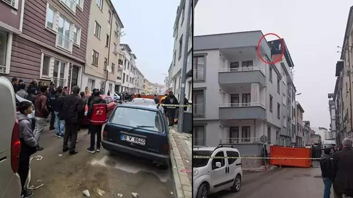 Bursa'da boşanma cinayeti! Karısını kemerle boğup, çatıya çıktı