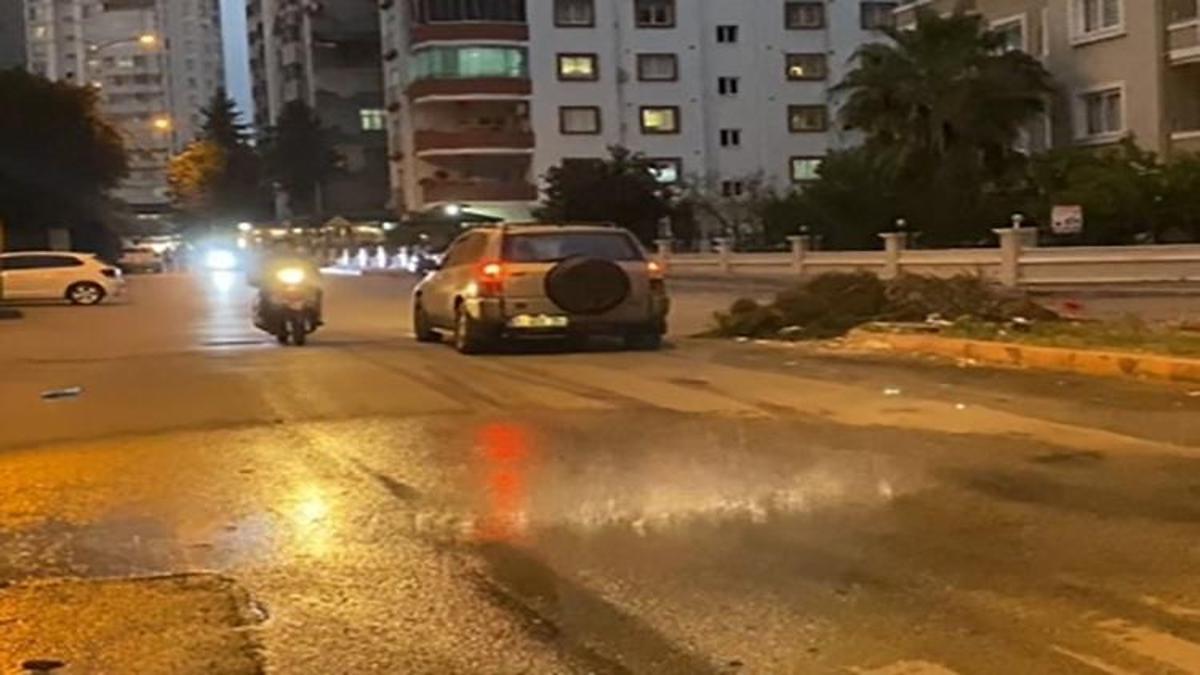 Herkes 5 metrelik alana yağmur yağdı sandı, gerçek bambaşka çıktı!