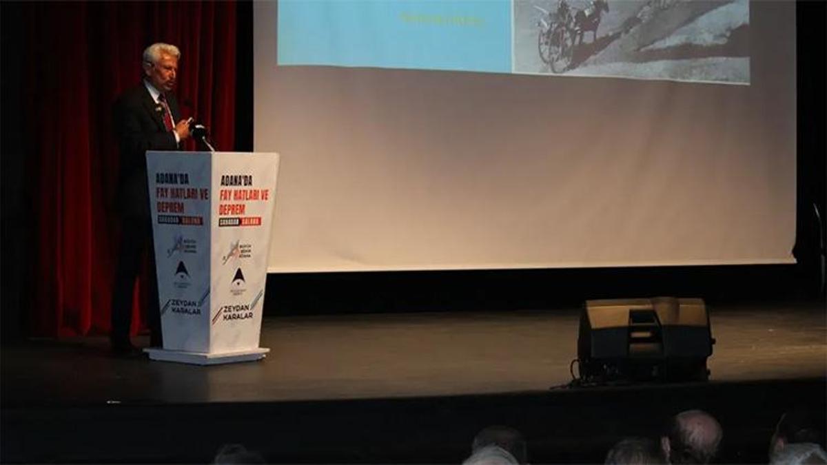 Adana'da deprem ve doğal afet çalıştayı: Vatandaşların bilinçlenmesi çok önemli