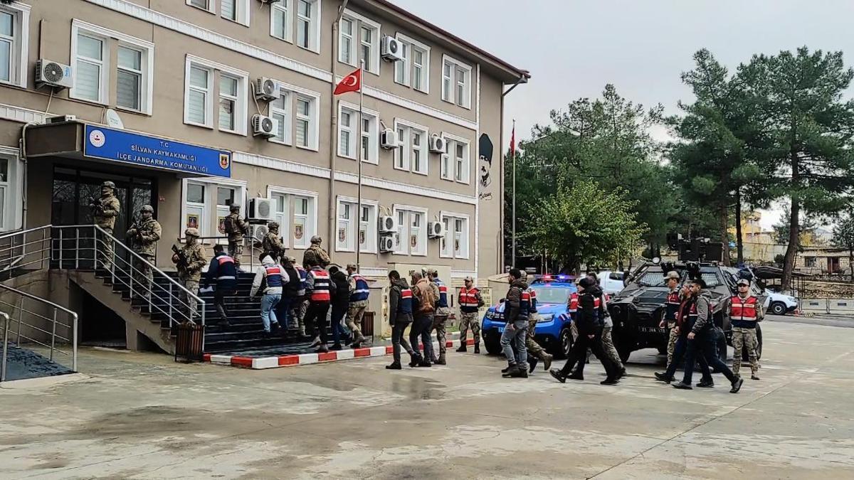 Diyarbakır'da terör operasyonunda 6 gözaltı