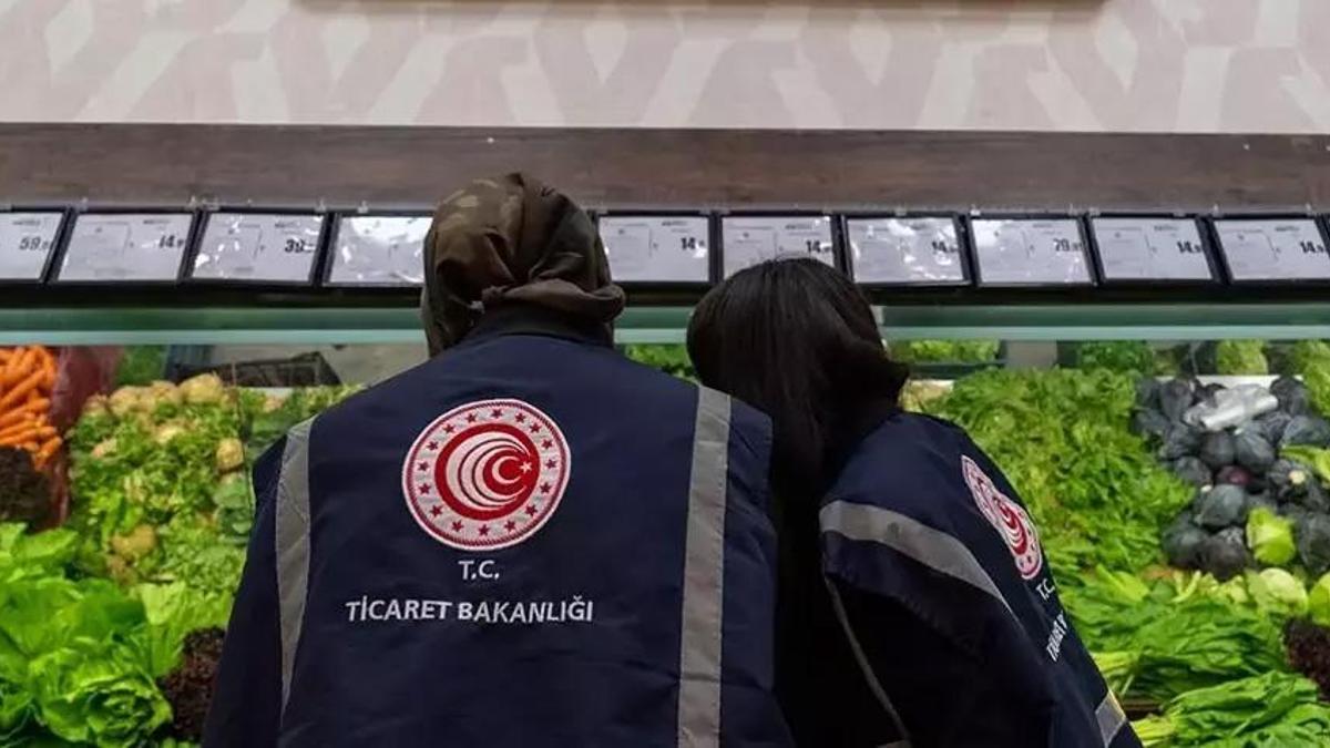 Ticaret Bakanlığı'ndan haksız fiyat ve etiket denetimi