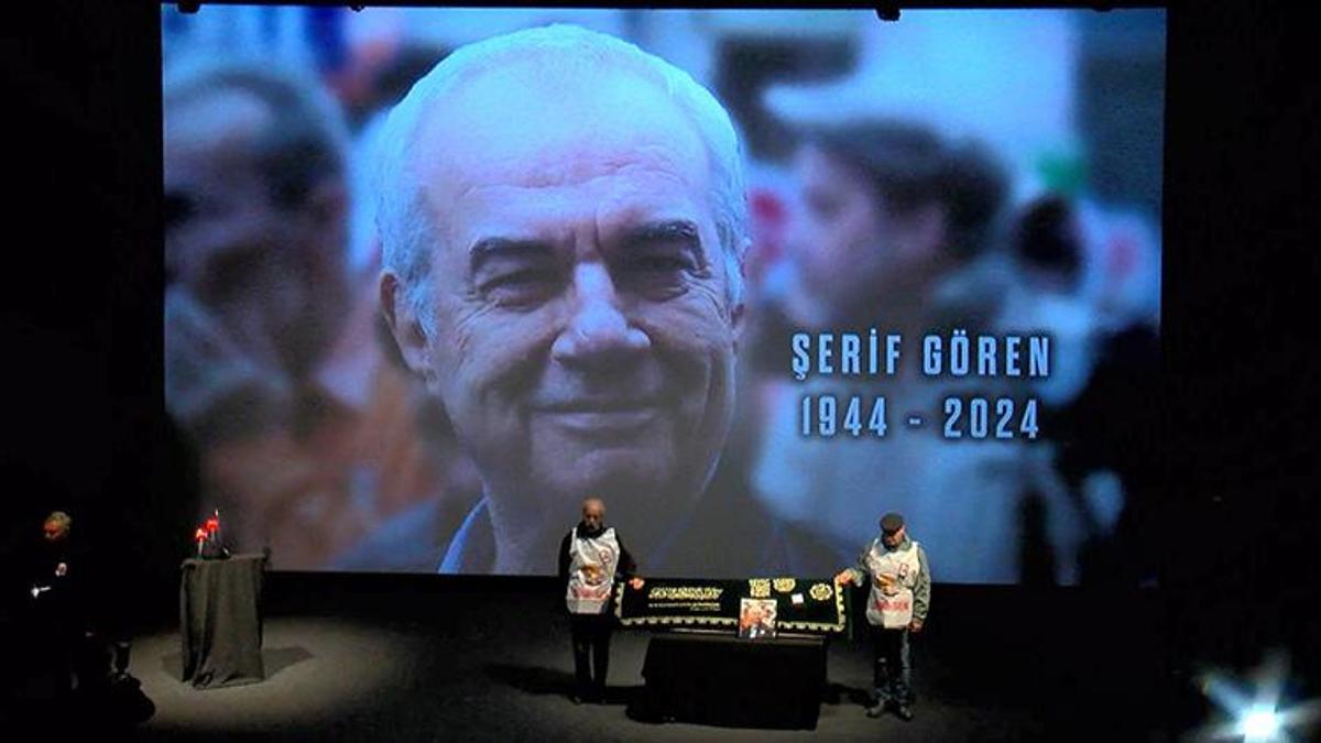 Yönetmen Şerif Gören son yolculuğuna uğrlandı