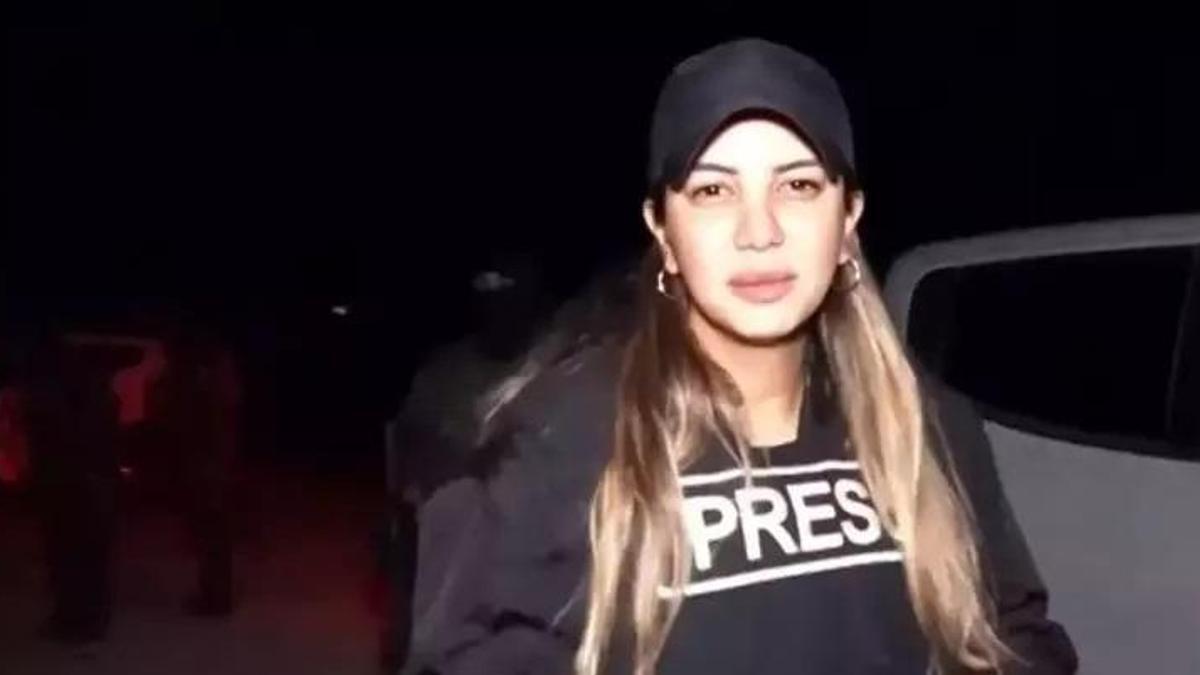 Münbiç PKK'lıların kaçarken arkalarında bıraktıkları tanklar CNN Türk tarafından görüntülendi