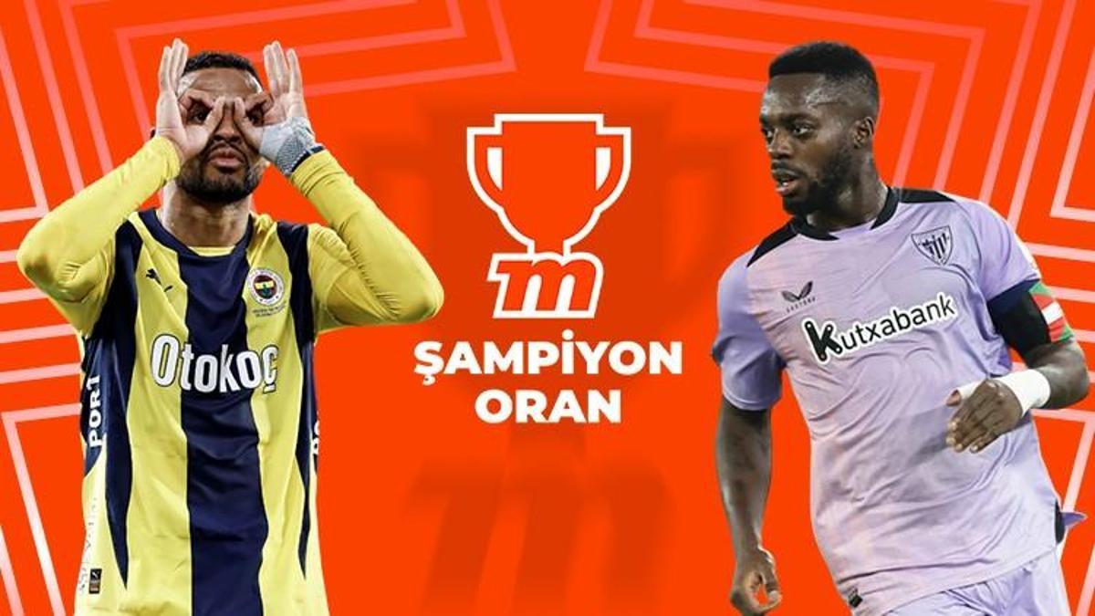 Fenerbahçe, Bilbao karşısında 3 puan için sahada! Yüksek oranlar yine Misli'de…