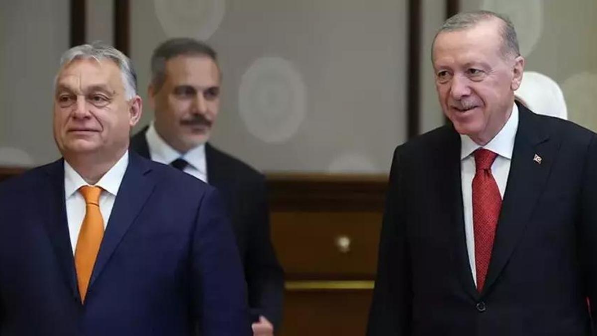 Cumhurbaşkanı Erdoğan, Viktor Orban'ı kabul etti