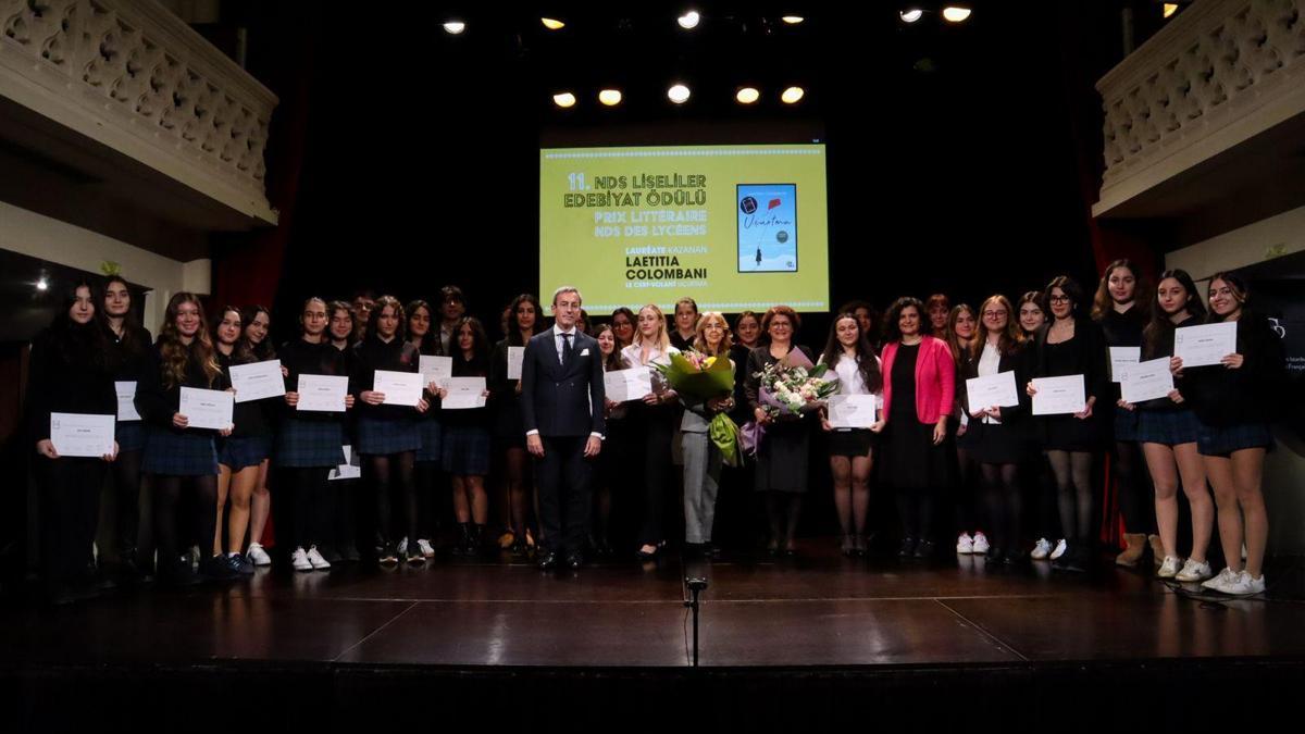 2024 Notre-Dame de Sion Liseliler Edebiyat Ödülü’nü Laetitia Colombani kazandı