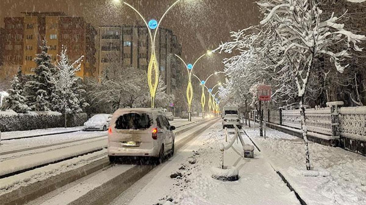 Bir ilde kar nedeniyle eğitime ara verildi