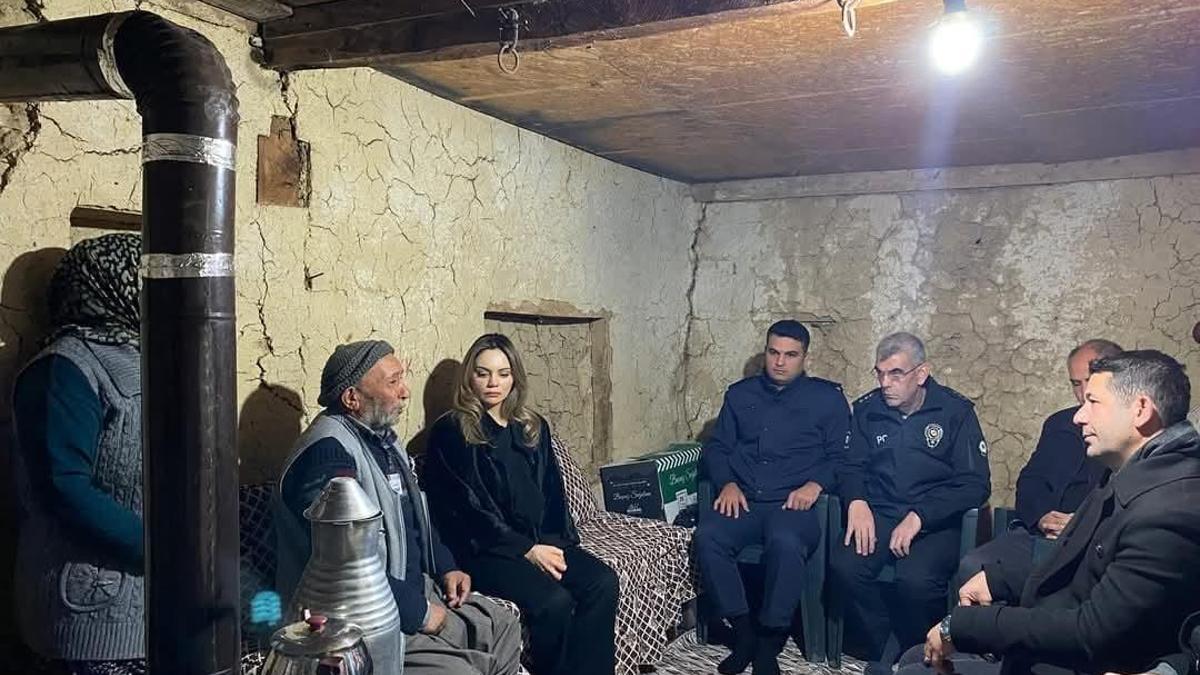 Kaymakam Yılmaz'dan şehit ailesine ziyaret