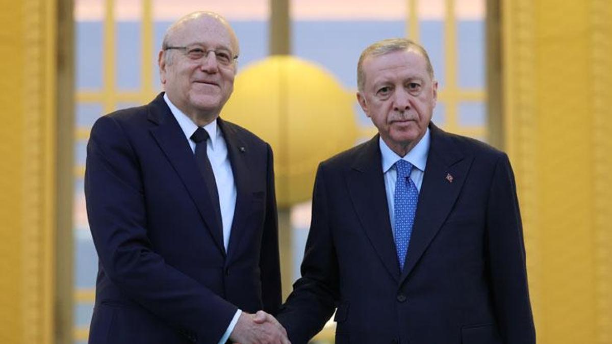 Lübnan Başbakanı Türkiye'de! Erdoğan: Suriye'nin istikrarı bölgenin istikrarı demektir
