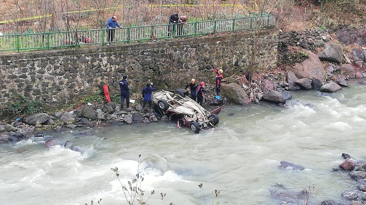 Trabzon'da kendisinden haber alınamayan gencin kazada öldüğü ortaya çıktı