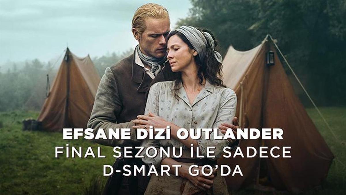 Efsane dizi Outlander final sezonu ile sadece D-Smart Go’da