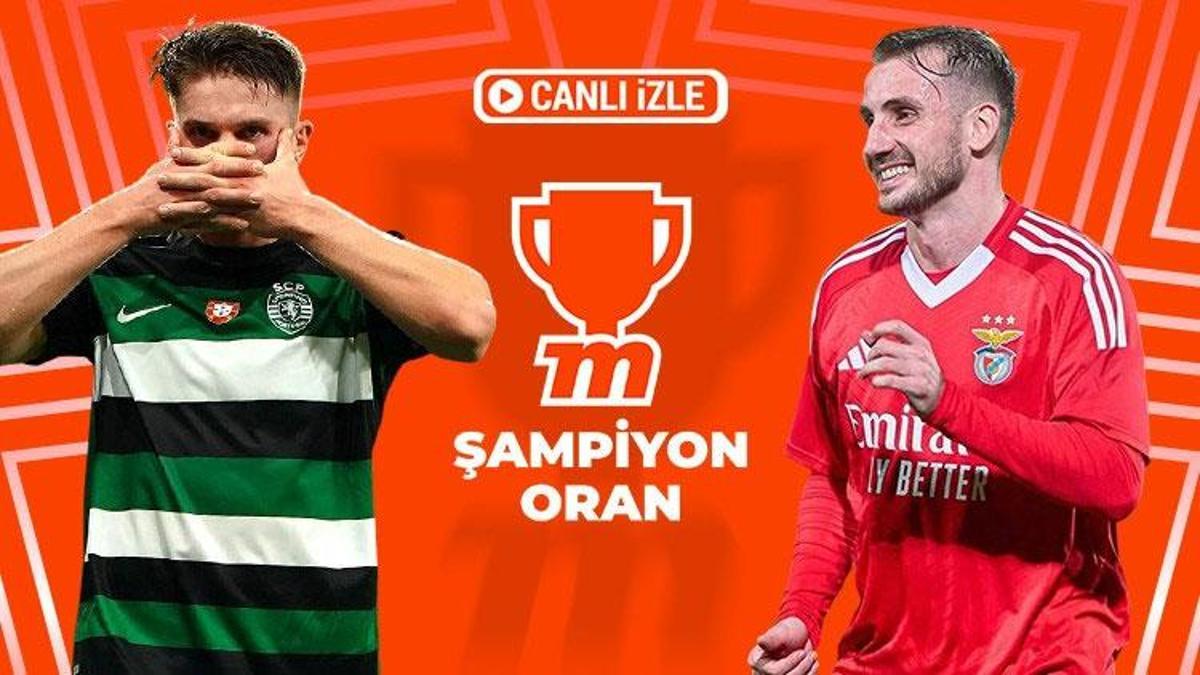 Sporting Lizbon'un konuğu Benfica! Maçtan tüm detaylar, muhtemel 11'ler ve Misli farkıyla Şampiyon Oranlar burada