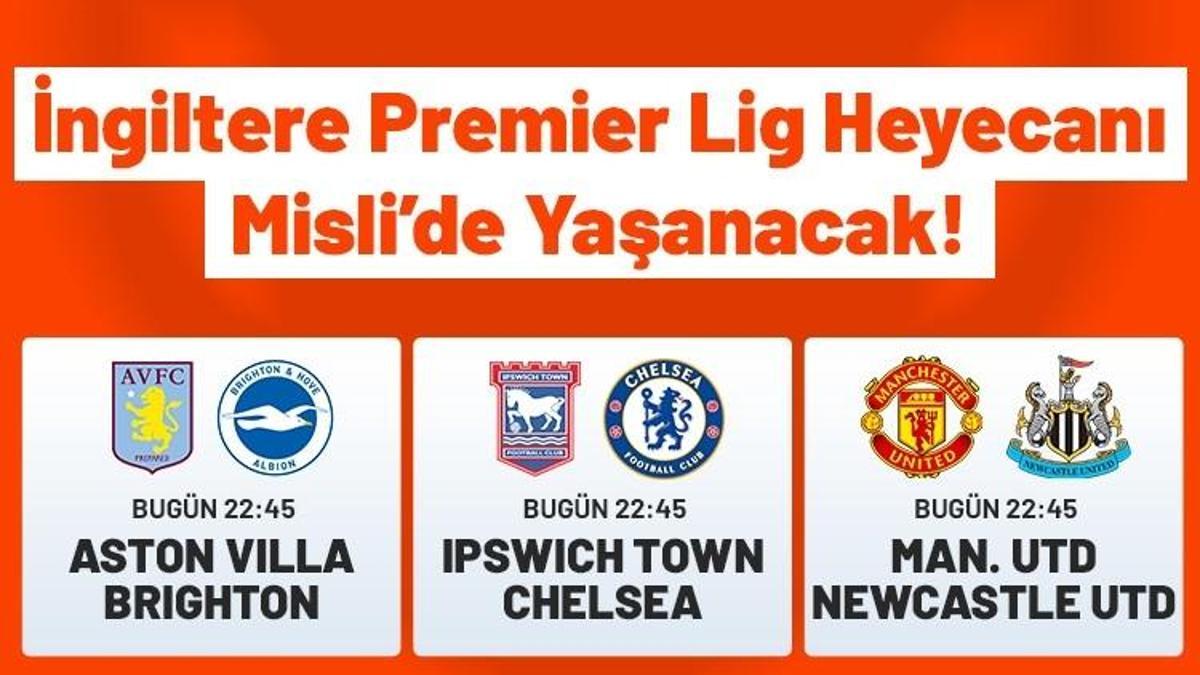 İngiltere Premier Lig heyecanı Misli'de yaşanacak!