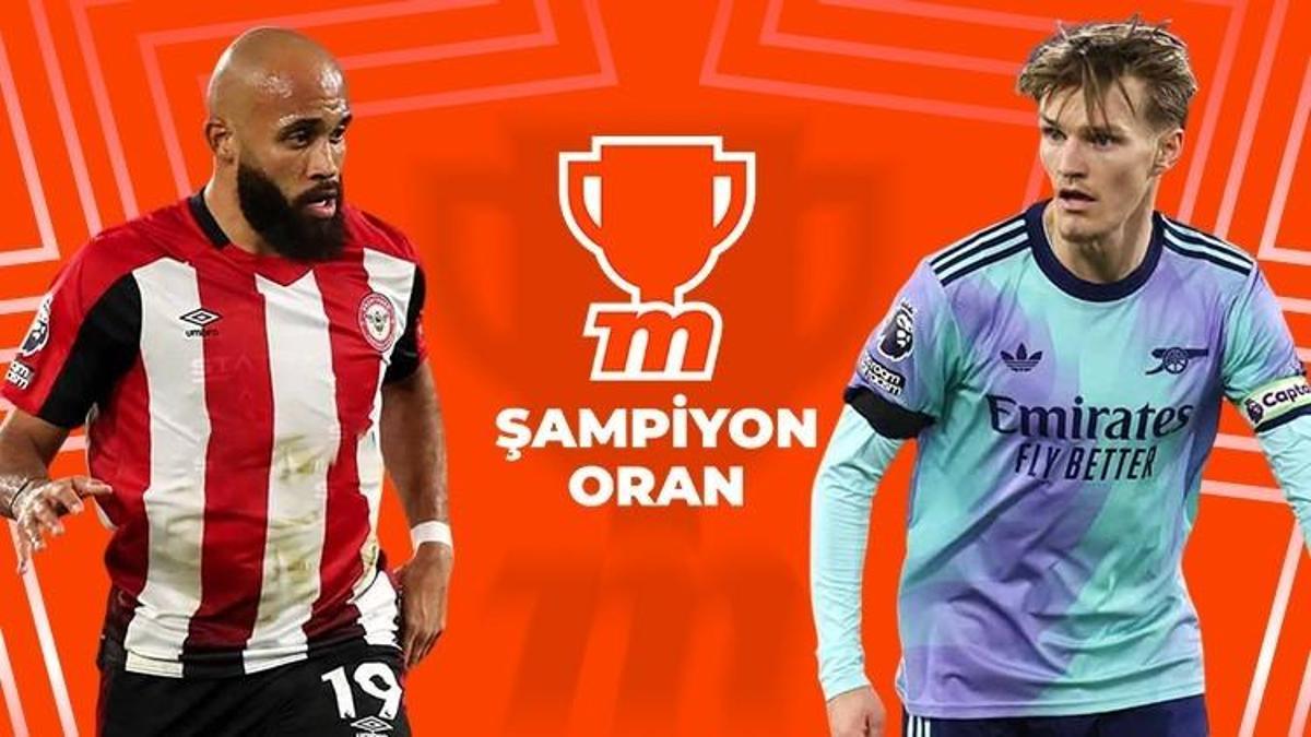 Brentford'un konuğu Arsenal! Zorlu maçın tüm detayları, muhtemel 11'leri ve Misli ile Şampiyon Oranları burada