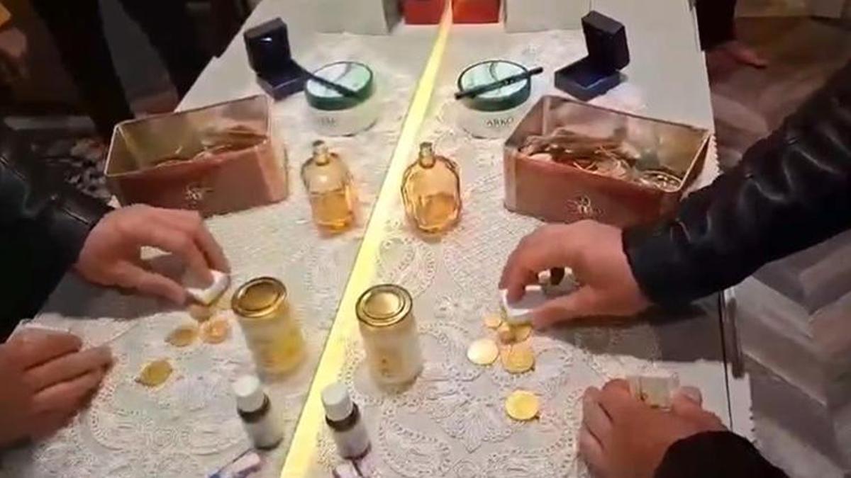 Diyarbakır'da düşük ayar altın üreten atölyeye 'milyem' operasyonu