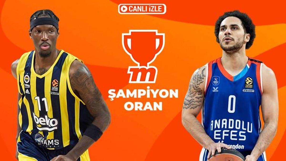 Fenerbahçe Beko'nun konuğu Anadolu Efes! Euroleague'de Türk derbisinden son detaylar ve Misli ile Şampiyon Oranlar burada