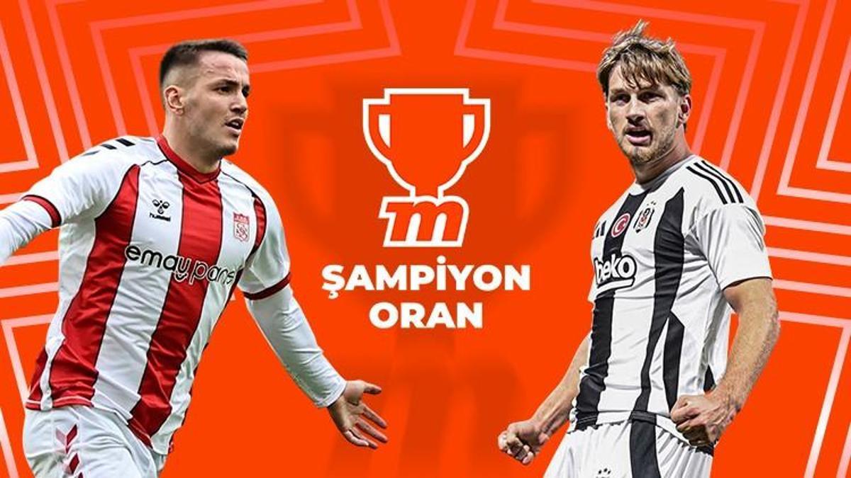 Sivasspor'un konuğu Beşiktaş! Maçtan tüm detaylar ve Misli ile Şampiyon Oranlar burada...