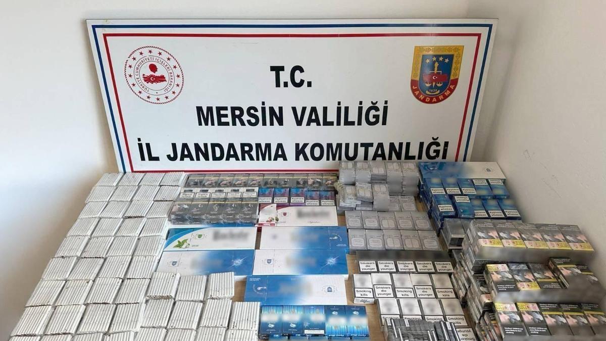 Jandarmadan kaçak makaron operasyonu