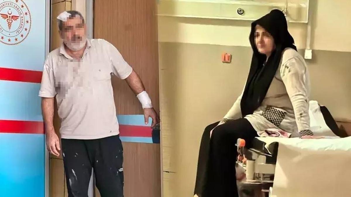 Bursa'da evli çift birbirine bıçak ve tencereyle saldırdı