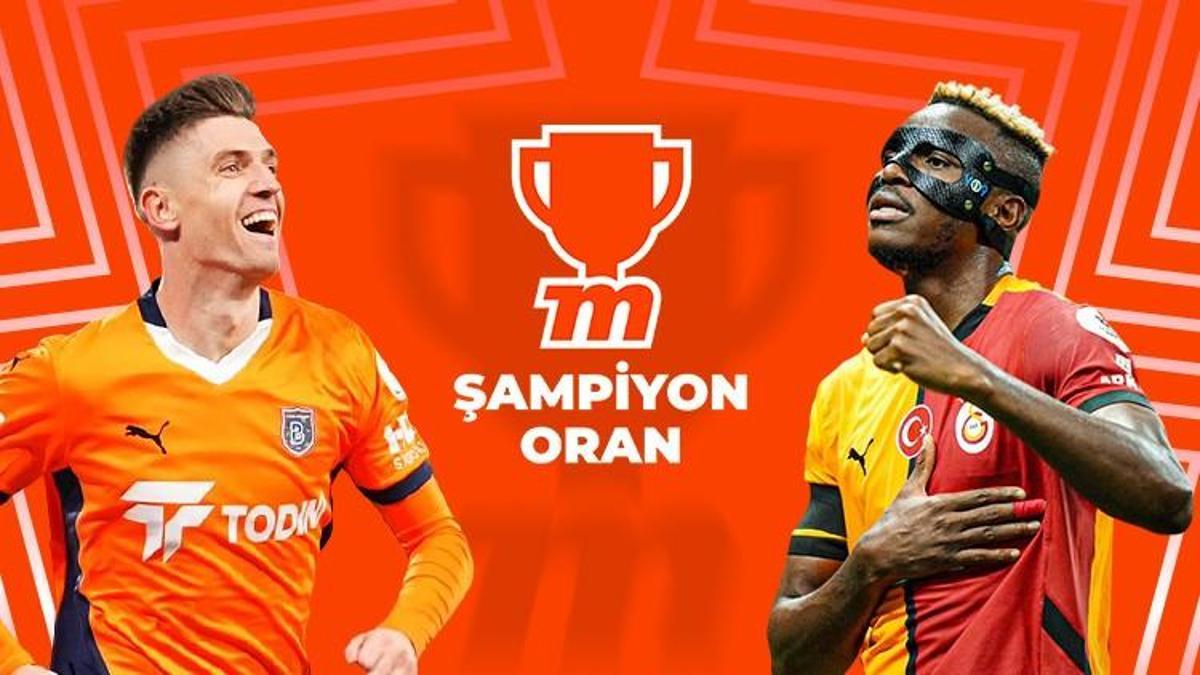 Başakşehir - Galatasaray maçının heyecanı Şampiyon Oranlar ile Misli'de!