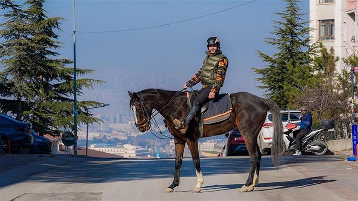 Ankara sokaklarında şaşırtan görüntü! 'Arada beraber şehir turları yapıyoruz'