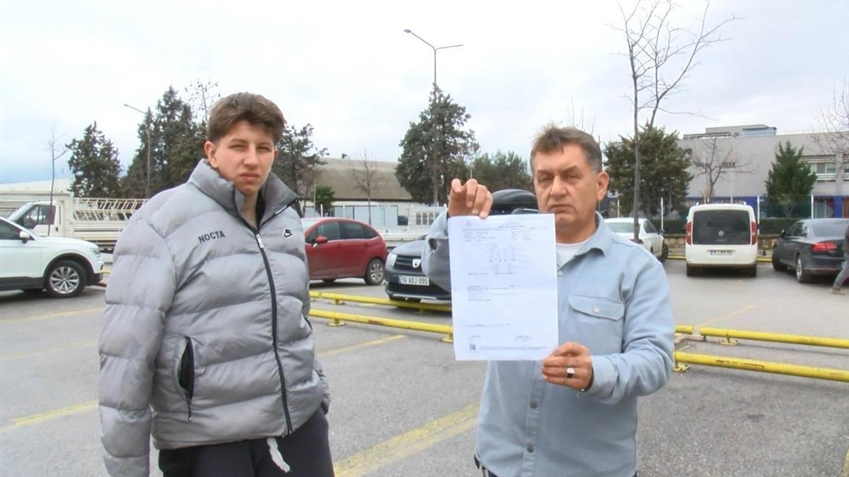 Bursa'da zorunlu staj sırasında üzerine el forkliftinin düşmesi sonucu yaralanan lise öğrencisi açıklama yaptı