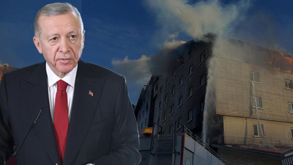 Cumhurbaşkanı Erdoğan, Bolu'daki yangınla ilgili bakanlardan bilgi aldı
