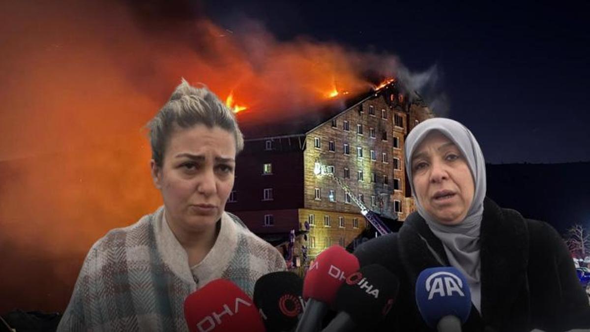 Otel yangınında pencereden atlayarak kurtulan anne ve kızı, korku dolu anları anlattı: 'Yangın alarmı yoktu'