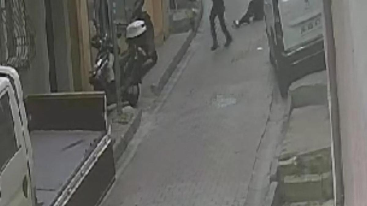 Şişli'de iki kardeşe silahlı saldırı kamerada; pusu kurup bacaklarına sıktı