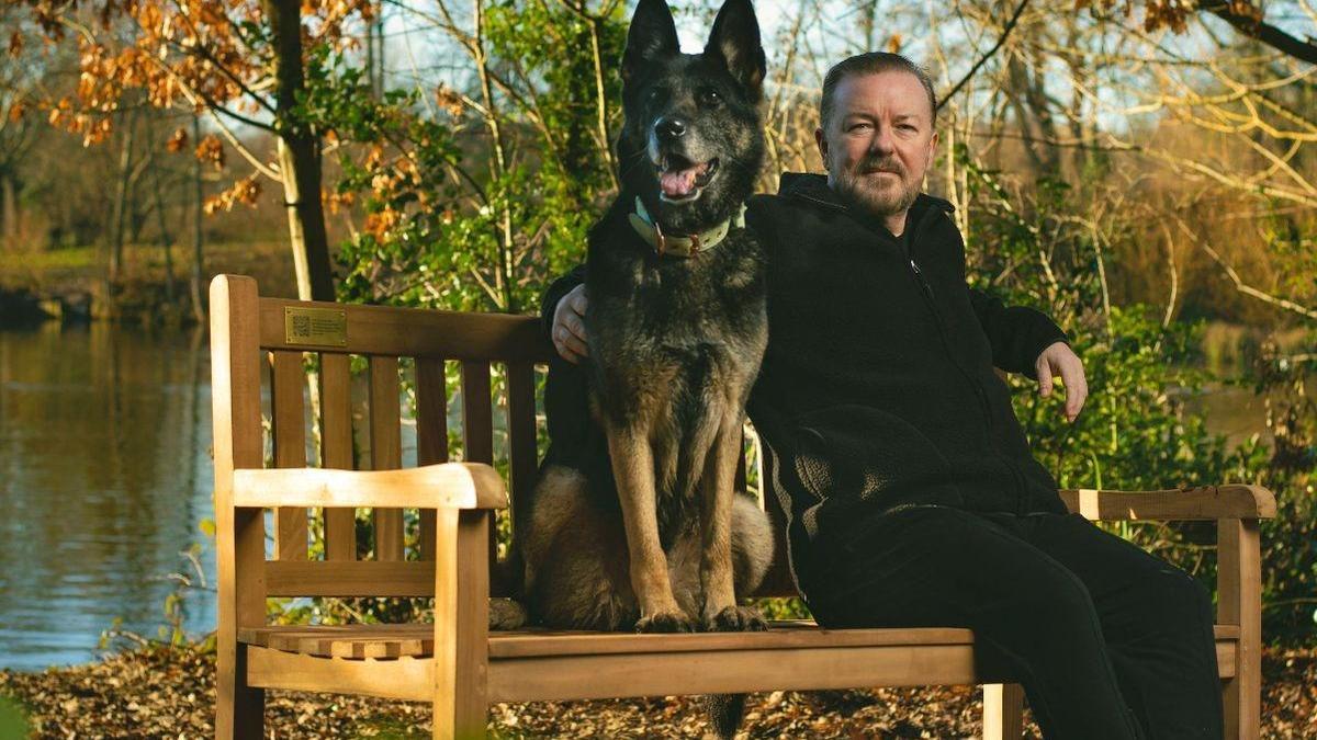 'After Life' dizisinde, Ricky Gervais'ın rol arkadaşı köpek öldü