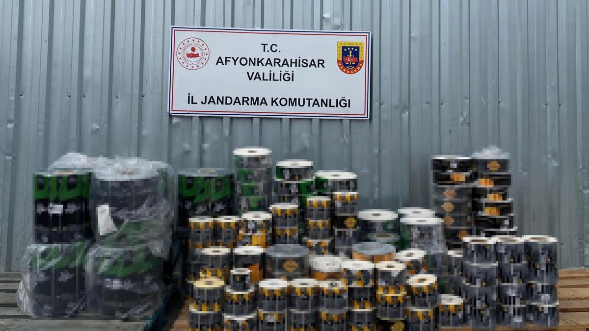 Afyon'da 31 ton bozuk peynir ele geçirildi