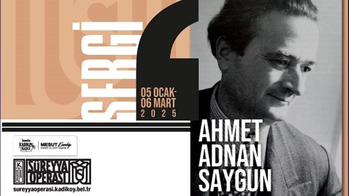 Ahmed Adnan Saygun sergisi Kadıköy Süreyya Operası’nda