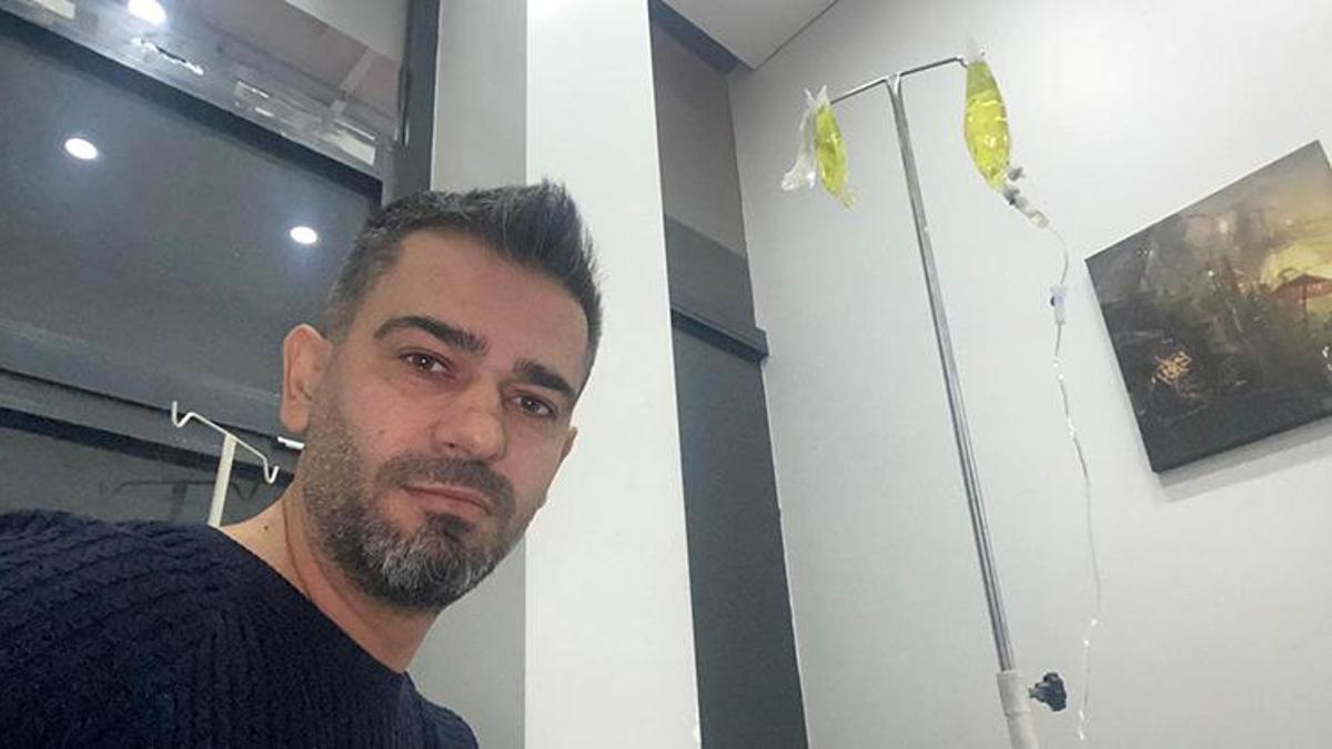 Afyonkarahisar'da boğaz ağrısı şikayetiyle özel kliniğe gitti, sarı serum canını aldı