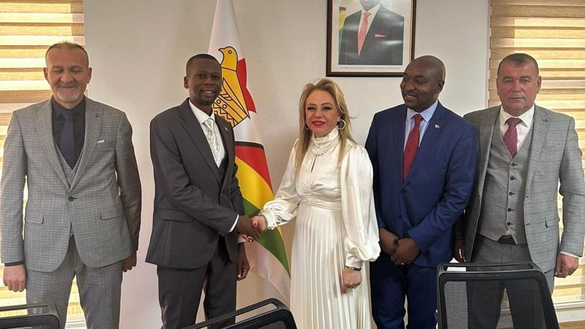 SANKON üyesi federasyonlar, Zimbabve Ankara Büyükelçiliği’ni ziyaret etti