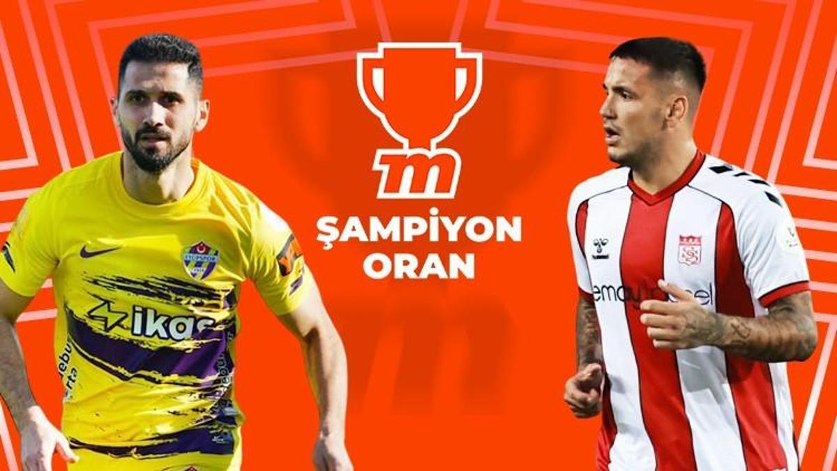 Eyüpspor – Sivasspor maçının heyecanı Şampiyon Oran farkıyla Misli'de!